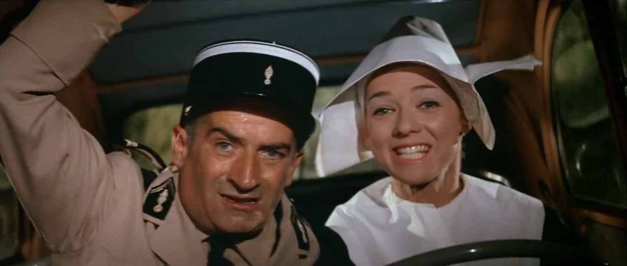 ВИДЕО: Сестра за рулем – Жандарм из Сен-Тропе (1964) | MEGACADR.COM